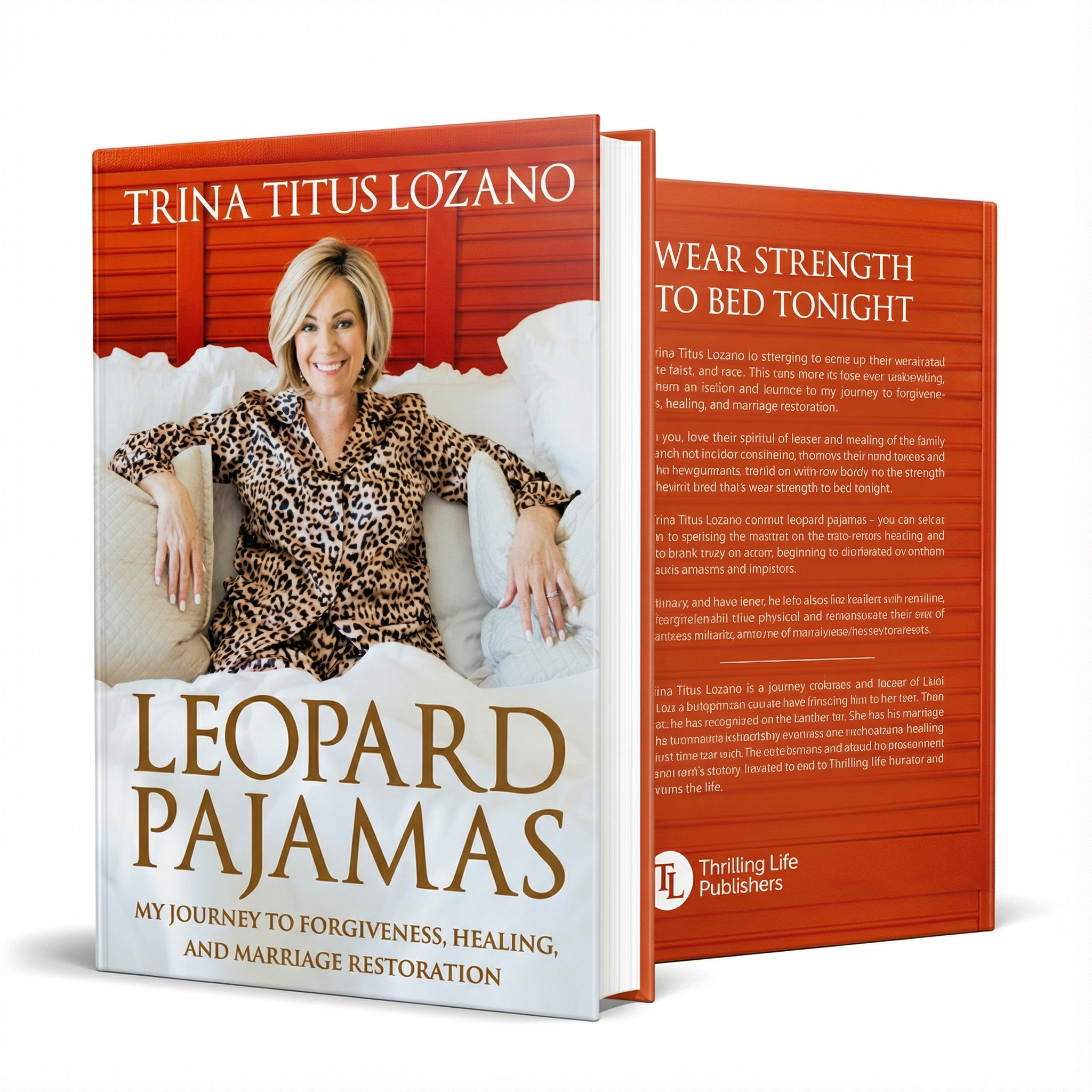 Leopard Pajamas Book - My Journey to Forgiveness, Healing, and Marriage Restoration